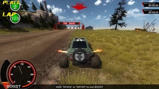 Off-Road Super Racing — Screenshoty