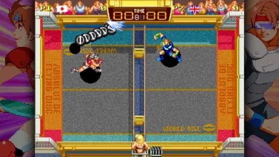 Windjammers — Screenshoty