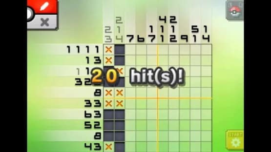 Pokémon Picross — Screenshoty