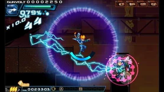 Azure Striker Gunvolt — Screenshoty