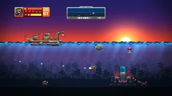 Aqua Kitty: Milk Mine Defender — Screenshoty