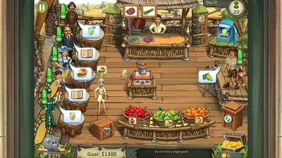 Katy and Bob: Safari Cafe — Screenshoty