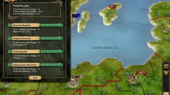Europa Universalis III — Screenshoty