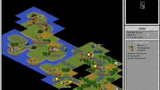 Sid Meier's Civilization II — Screenshoty