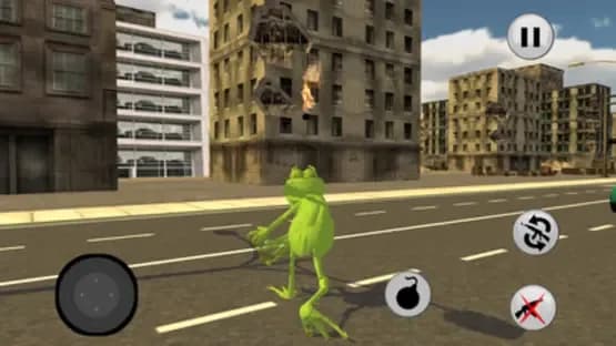 Amazing Frog Simulator City — Screenshoty