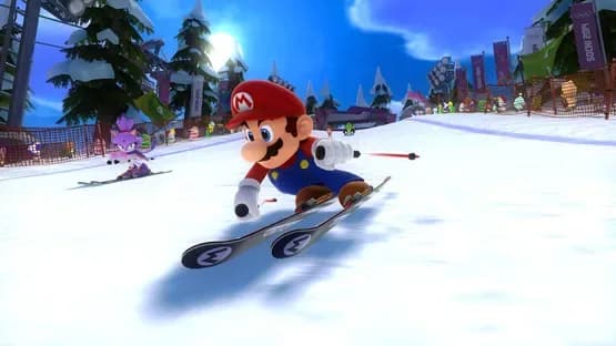 Mario & Sonic at the Sochi 2014 Olympic Winter Games — Screenshoty