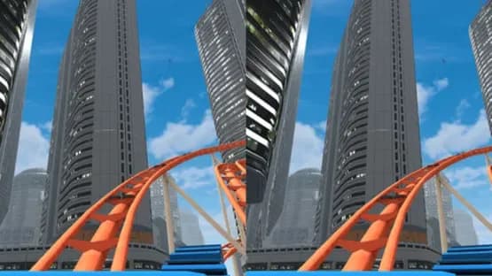 VR Roller Coaster — Screenshoty