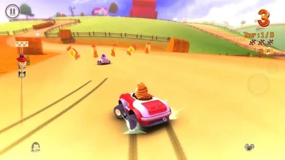Garfield Kart — Screenshoty