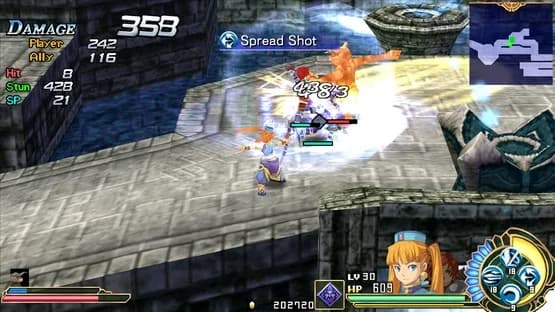 Ys Seven — Screenshoty