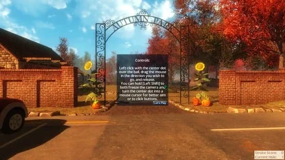 Autumn Park Mini Golf — Screenshoty