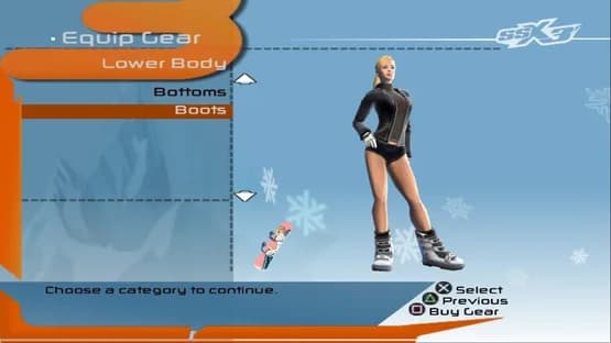 SSX 3 — Screenshoty
