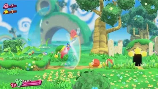Kirby Star Allies — Screenshoty