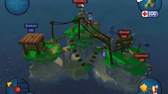 Worms 3D — Screenshoty