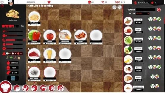Chef: A Restaurant Tycoon Game — Screenshoty