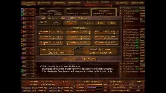 Dungeon Manager ZV — Screenshots