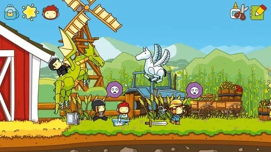 Scribblenauts Unlimited — Screenshoty
