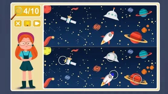 Viki Spotter: Space Mission — Screenshoty