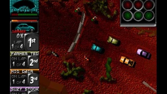 Death Rally — Screenshoty
