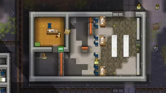 Prison Architect: All Day and a Night Edition — Screenshoty