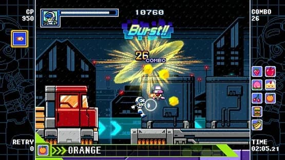Mighty Gunvolt Burst — Screenshoty