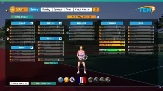 Tennis Elbow Manager 2 — Screenshots