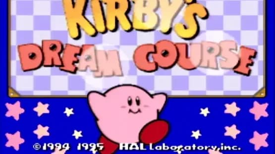 Kirby's Dream Course — Screenshoty