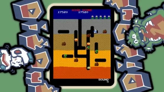 Arcade Game Series: Dig Dug — Screenshoty