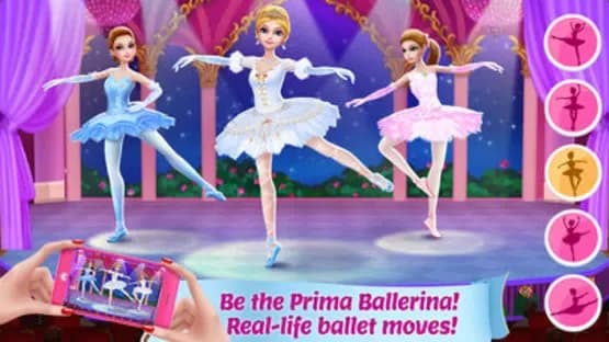 Pretty Ballerina Dancer — Screenshoty