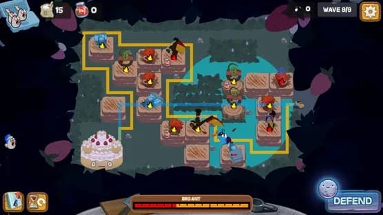 Defend the Cake — Screenshoty