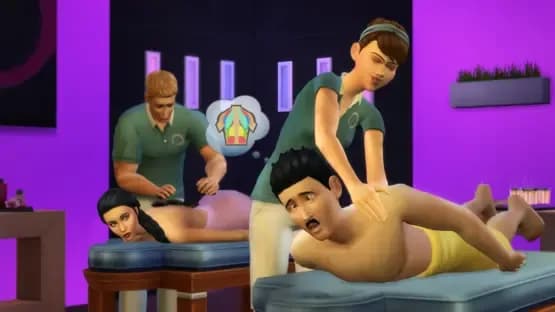 The Sims 4: Spa Day — Screenshoty