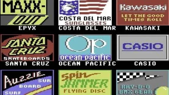 California Games — Screenshoty