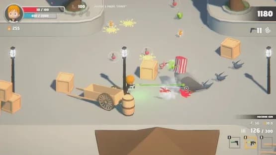 Pigeons Attack — Screenshoty