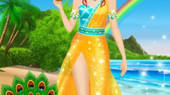 Tropical Princess - Makeup and Dressup Salon Game — Screenshoty