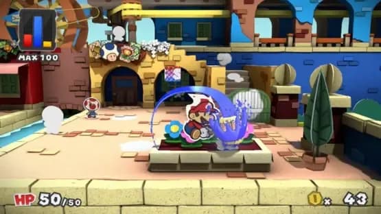 Paper Mario: Color Splash — Screenshoty
