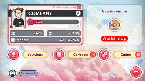 Youtubers Clicker — Screenshots