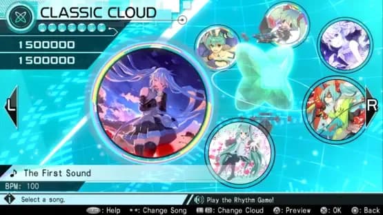Hatsune Miku: Project Diva X — Screenshoty