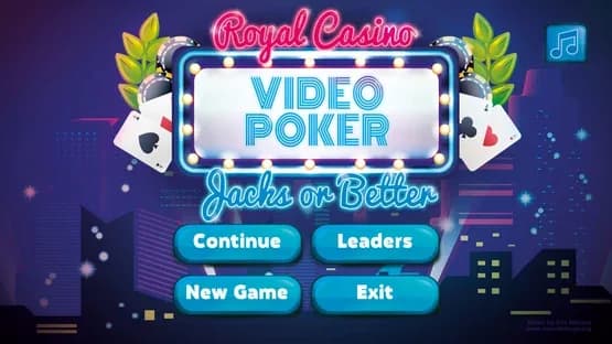 Royal Casino: Video Poker — Screenshoty