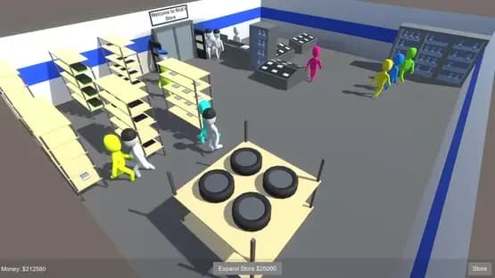 Supermarket Tycoon — Screenshoty