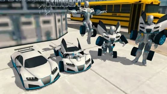 Flying Car Robot Flight Drive Simulator Game 2017 — Screenshoty