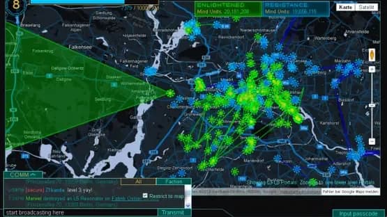 Ingress — Screenshoty