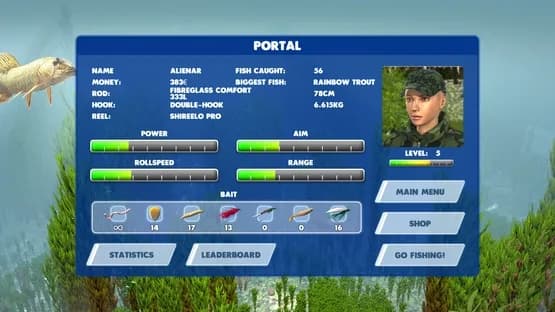 3D Arcade Fishing — Screenshoty