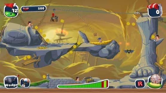 Worms Crazy Golf — Screenshoty