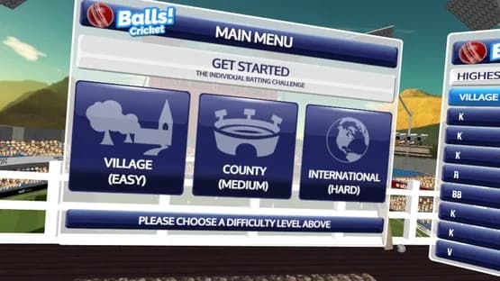 Balls! Virtual Reality Cricket — Screenshoty