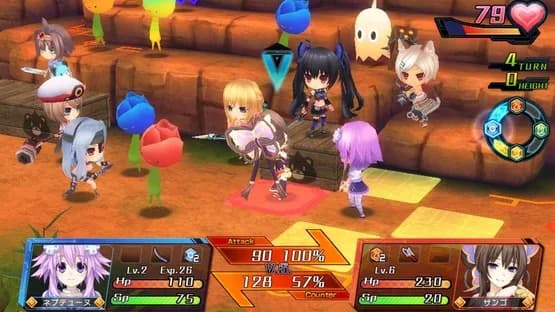 Hyperdevotion Noire: Goddess Black Heart — Screenshoty