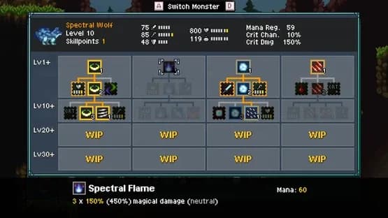 Monster Sanctuary — Screenshoty