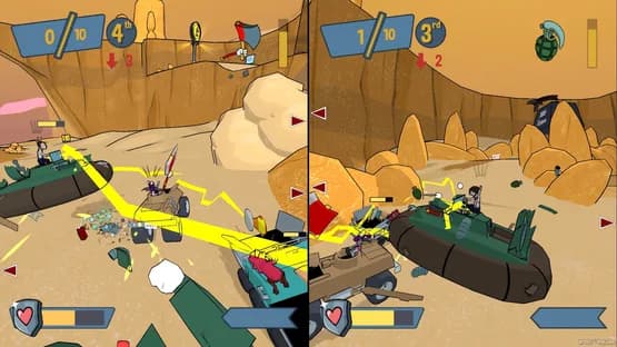 Cel Damage — Screenshoty