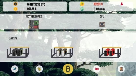 Bitcoin — Screenshoty