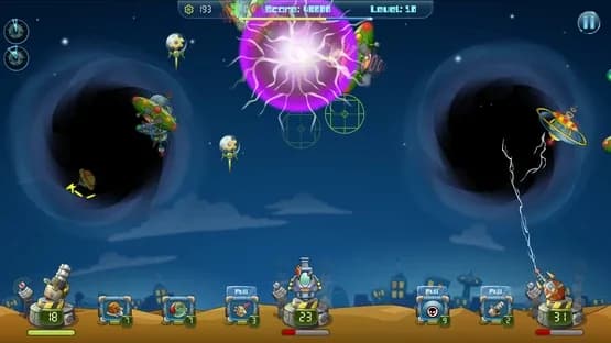 Galactic Missile Defense — Screenshots