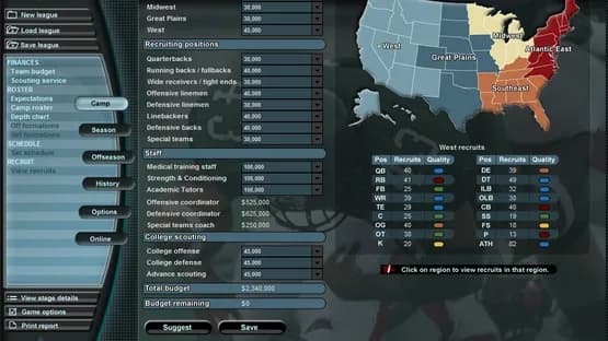Bowl Bound College Football — Screenshots