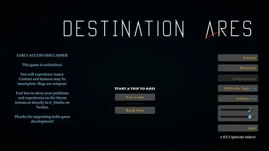 Destination Ares — Screenshoty
